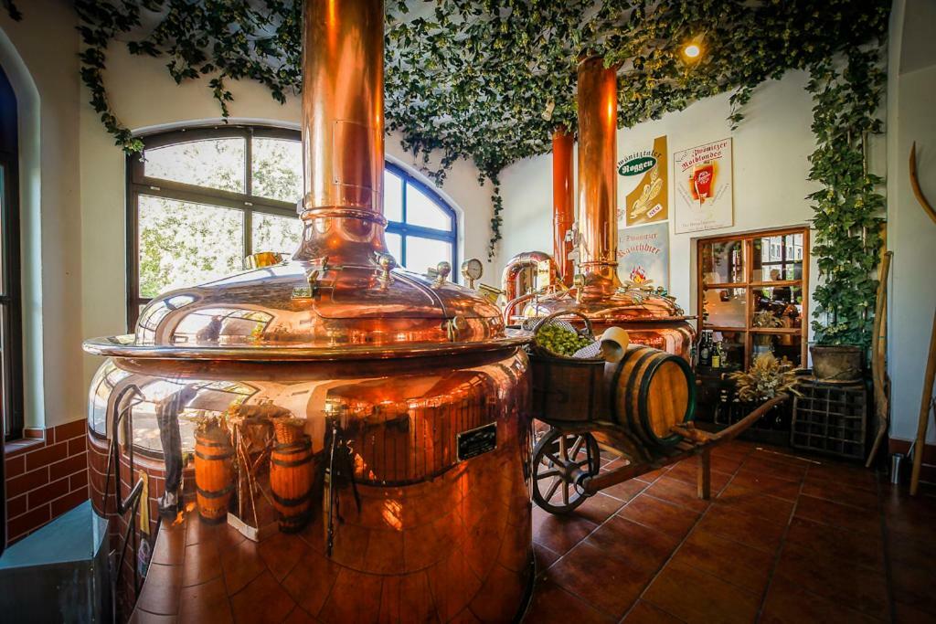 فندق Brauerei Zwönitz المظهر الخارجي الصورة